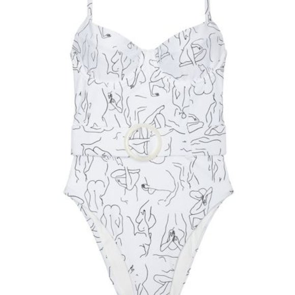 NWT We Wore WHat x Onia One Piece Swim